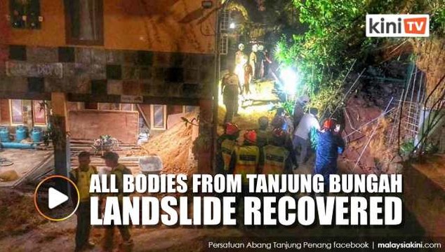 Four bodies from Tanjung Bungah landslide recovered