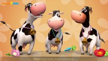 Farm Animals Song | Nursery Rhymes and Children’s Songs from Dave and Ava | 3D Rhymes | Kids Nurse