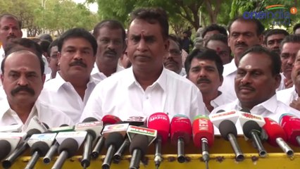 Velumani press meet | செயற்கை மழைக்கு ஆய்வு நடக்கிறது: அமைச்சர் எஸ்.பி.வேலுமணி- வீடியோ