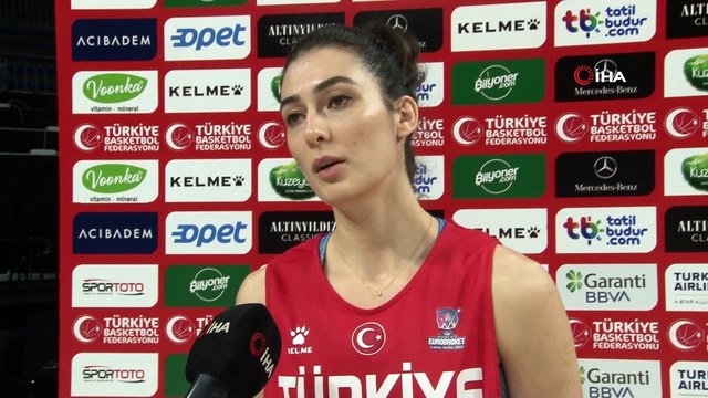 Tuğçe Canıtez: “Elimizden gelenin en iyisini yapıp, hedeflerimize ilerleyeceğiz”- A Milli Kadın Basketbol Takımı oyuncusu Tuğçe Canıtez:- “Çok iyi bir kadroya sahibiz”