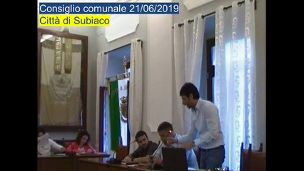 Consiglio Comunale 21/06/2019 parte 1/2