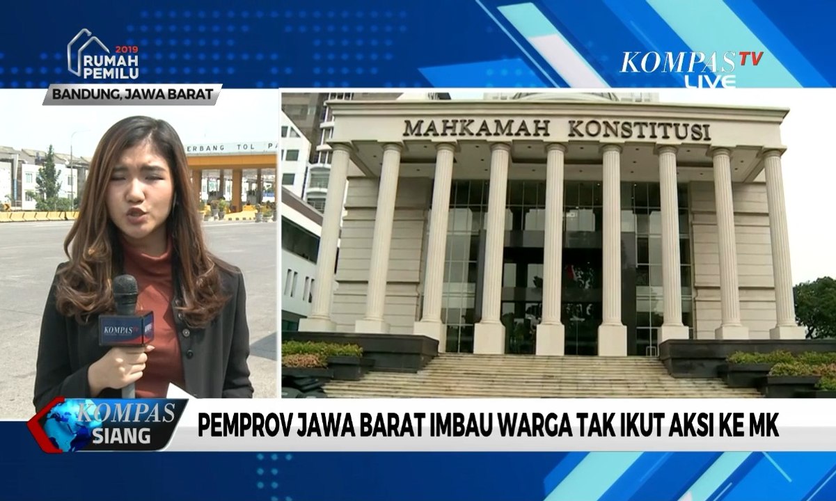 Jelang Putusan MK, Pemprov Imbau Warga Jabar Tak Ikut Aksi ke MK