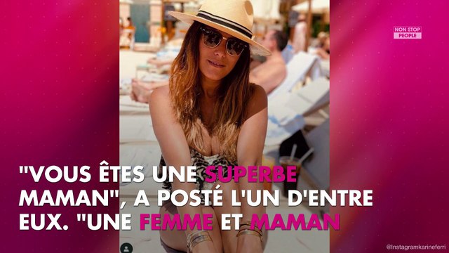 Karine Ferri se dévoile en maillot de bain sur Instagram, ses fans conquis