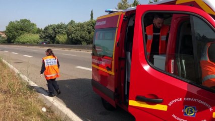 Accident. Un véhicule retourné à Port-de-Bouc