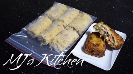 Fried Lasagna Roll by MJ's Kitchen | with English subtitles