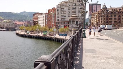 Jornada calurosa en Bilbao, con 31 grados