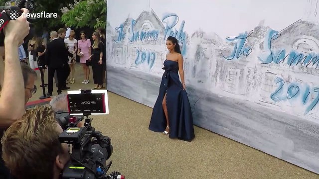 Ellie Goulding joins models and celebrities arriving at the Serpentine Gallery Summer Party