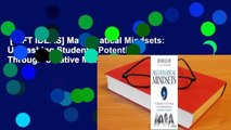 [GIFT IDEAS] Mathematical Mindsets: Unleashing Students' Potential Through Creative Math,