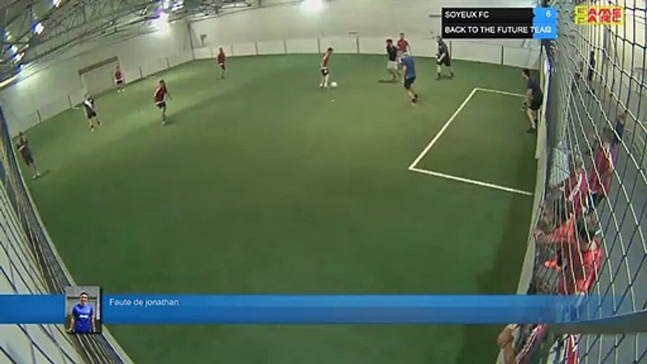 Faute de jonathan - SOYEUX FC  Vs BACK TO THE FUTURE TEAM  - 25/06/19 19:00 - LIGUE 4
