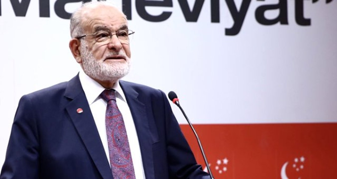 Saadet Partisi lideri Karamollaoğlu: AK Parti'de kopuşlar başladı