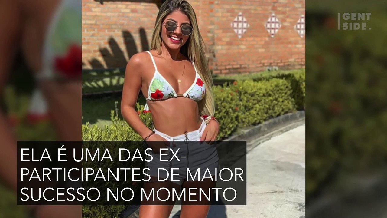 Hariany Almeida posa com lingerie sensual e deixa seguidores sem fôlego