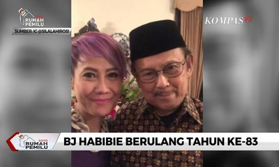 BJ Habibie Berulang Tahun Ke-83, Berbagai Kalangan Beri Ucapan Selamat