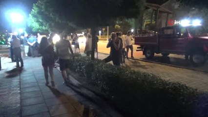 Kontrolden çıkan araç dereye uçtu