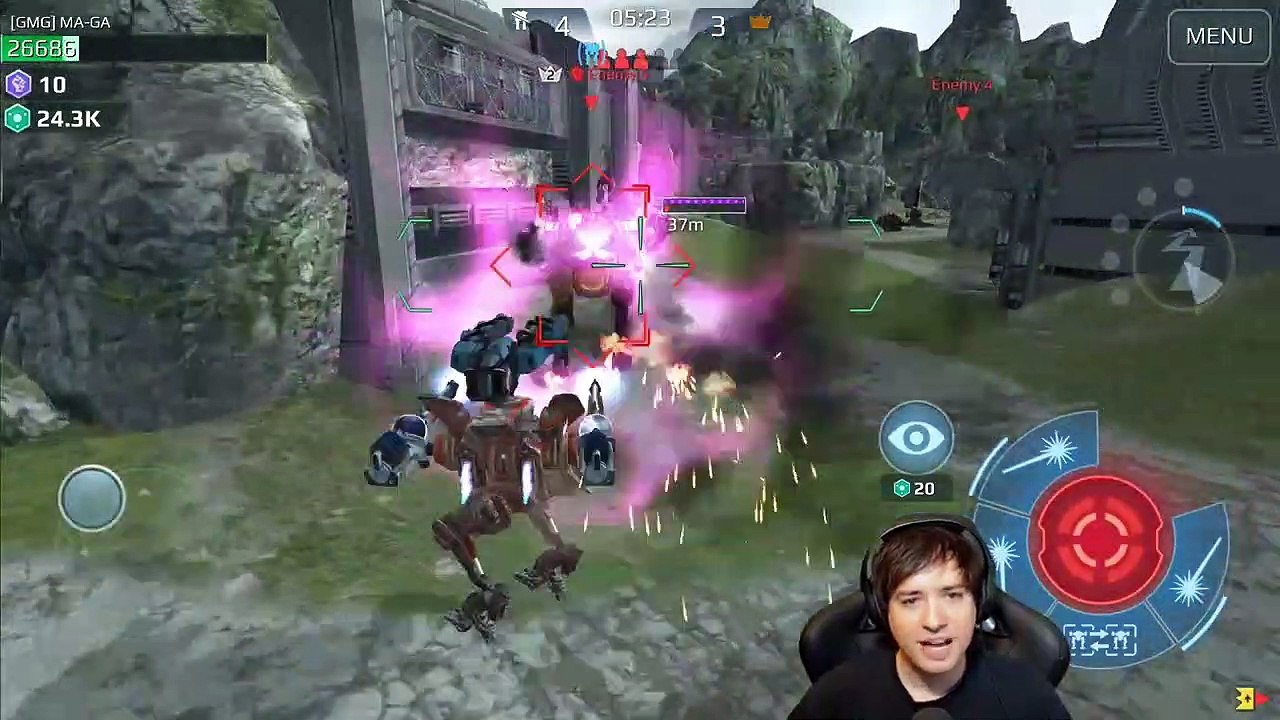 SEVERELY OUTPLAYED EP #2 - Underleveled War Robots Gameplay WR