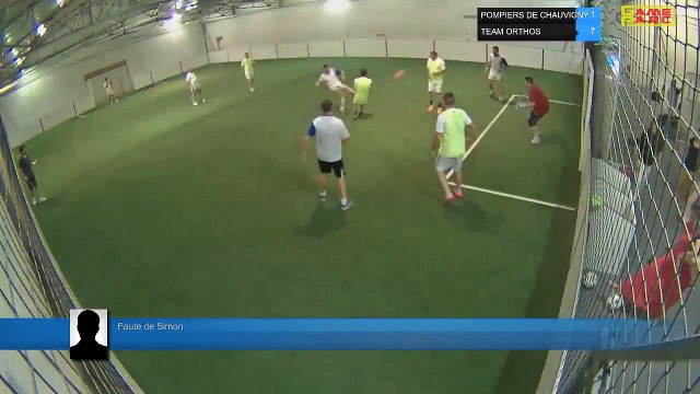 Faute de Simon - POMPIERS DE CHAUVIGNY Vs TEAM ORTHOS - 25/06/19 20:00 - LIGUE 2