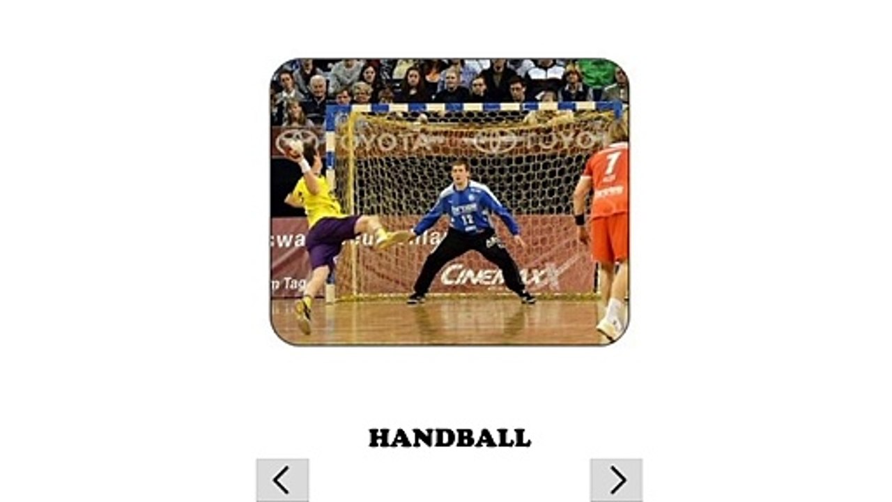 Names Of Sports And Games For Preschool Children,