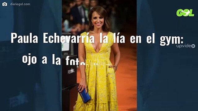 Paula Echevarría la lía en el gym: ojo a la foto: “¿Dónde te han operado?”