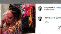 Ilary blasi in vacanza su instagram