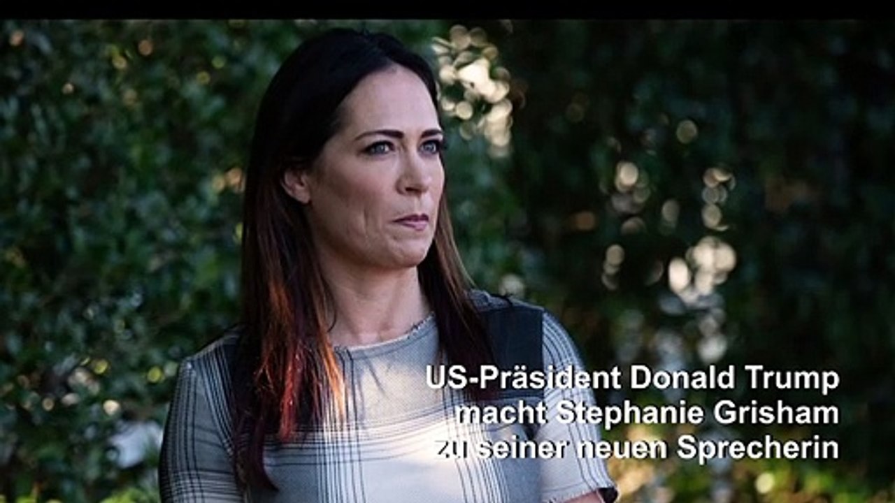 Stephanie Grisham wird Trumps neue Sprecherin