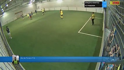 But de Florian (7-3) - ATHLETIC KINIKTOU  Vs FC POKEMON  - 25/06/19 21:00 - LIGUE 3