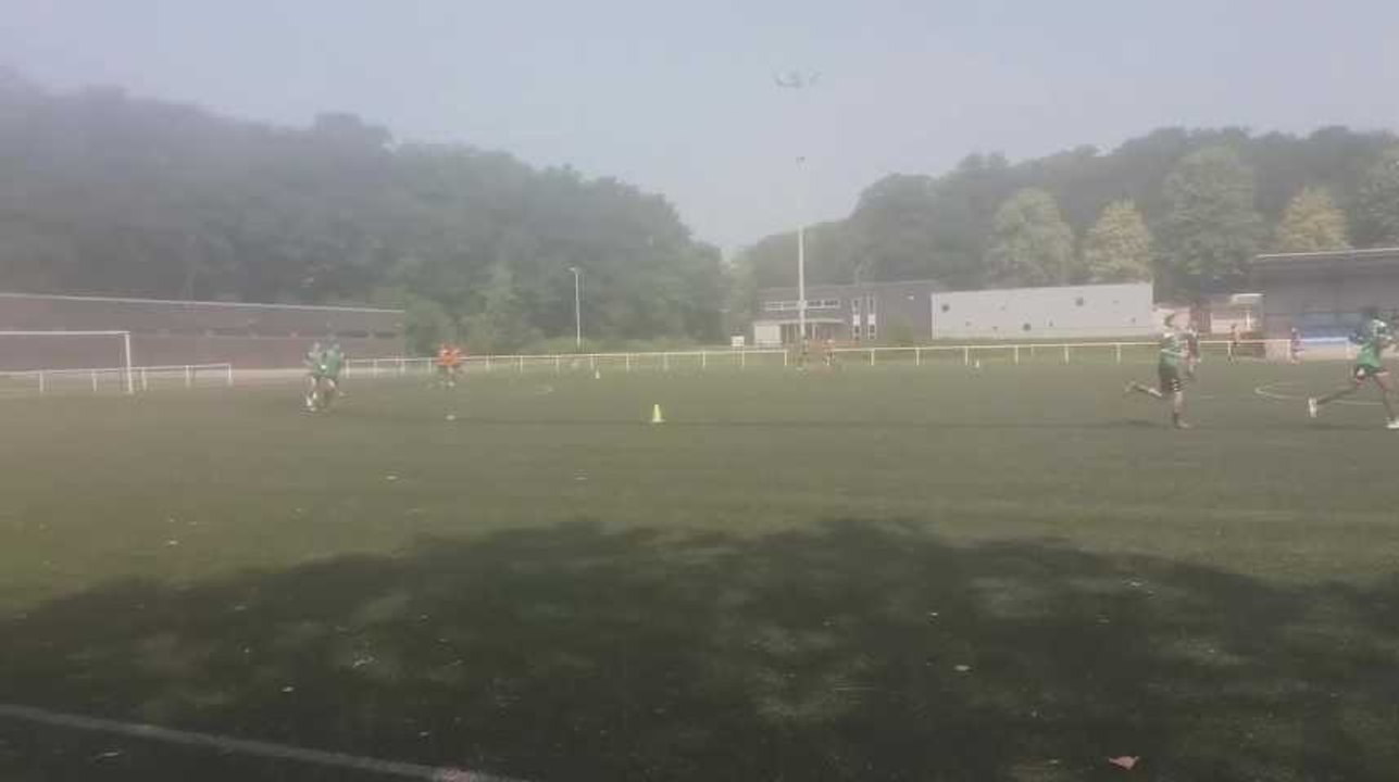 Préparation du Sporting Charleroi: les Zèbres en tests VMA (2)