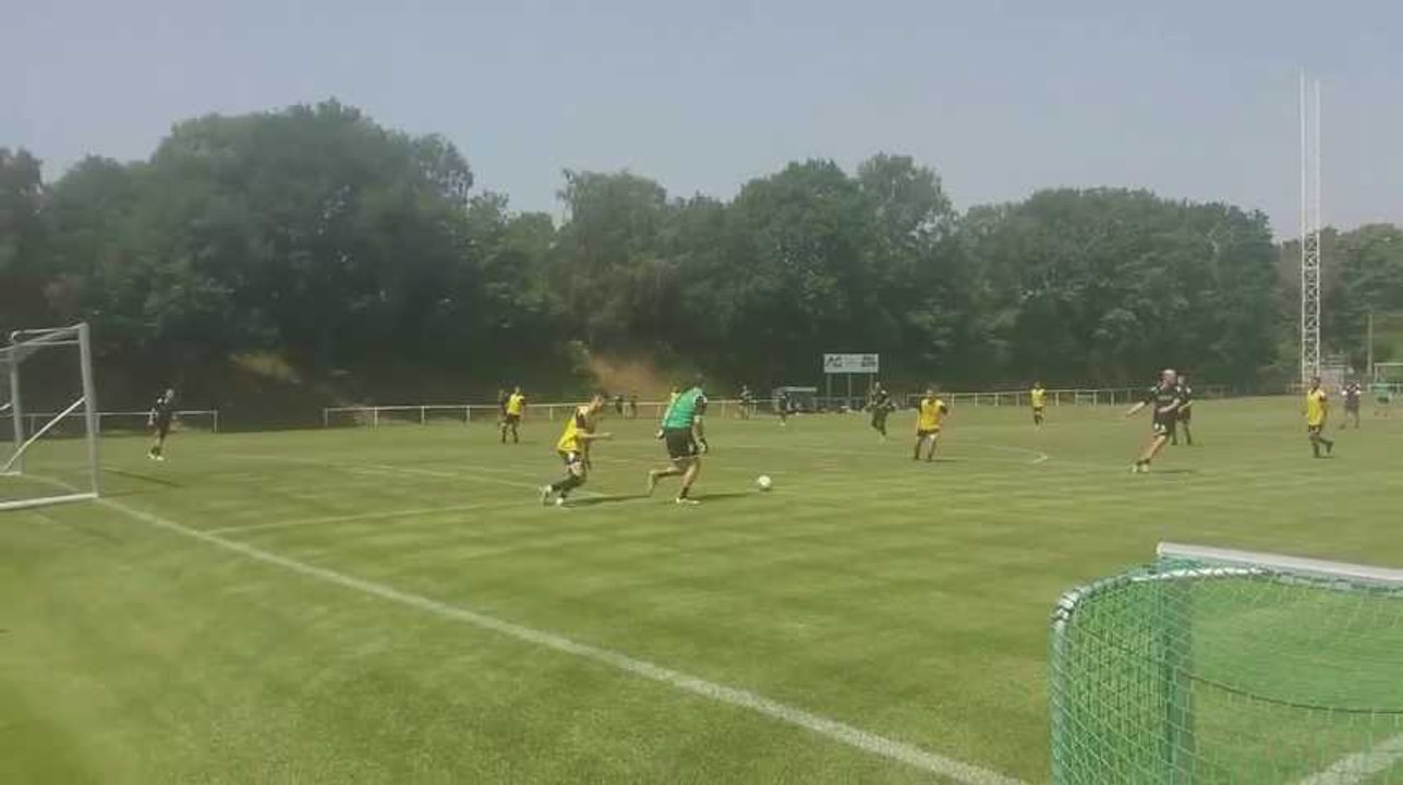 Entraînements des Zèbres à Marcinelle avec Karim Belhocine (4)