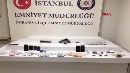 ÜMRANİYE'DE UYUŞTURUCU OPERASYONU 3 GÖZALTI