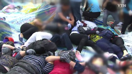"내일까지 나가라" 서울시 또 통첩...천막 갈등 고조 / YTN