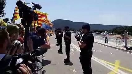Arribada dels presos polítics als Lledoners