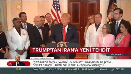 Trump'tan İran'a yeni tehdit