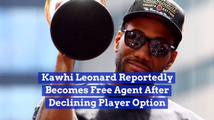 Kawhi Leonard Is Considering His Options