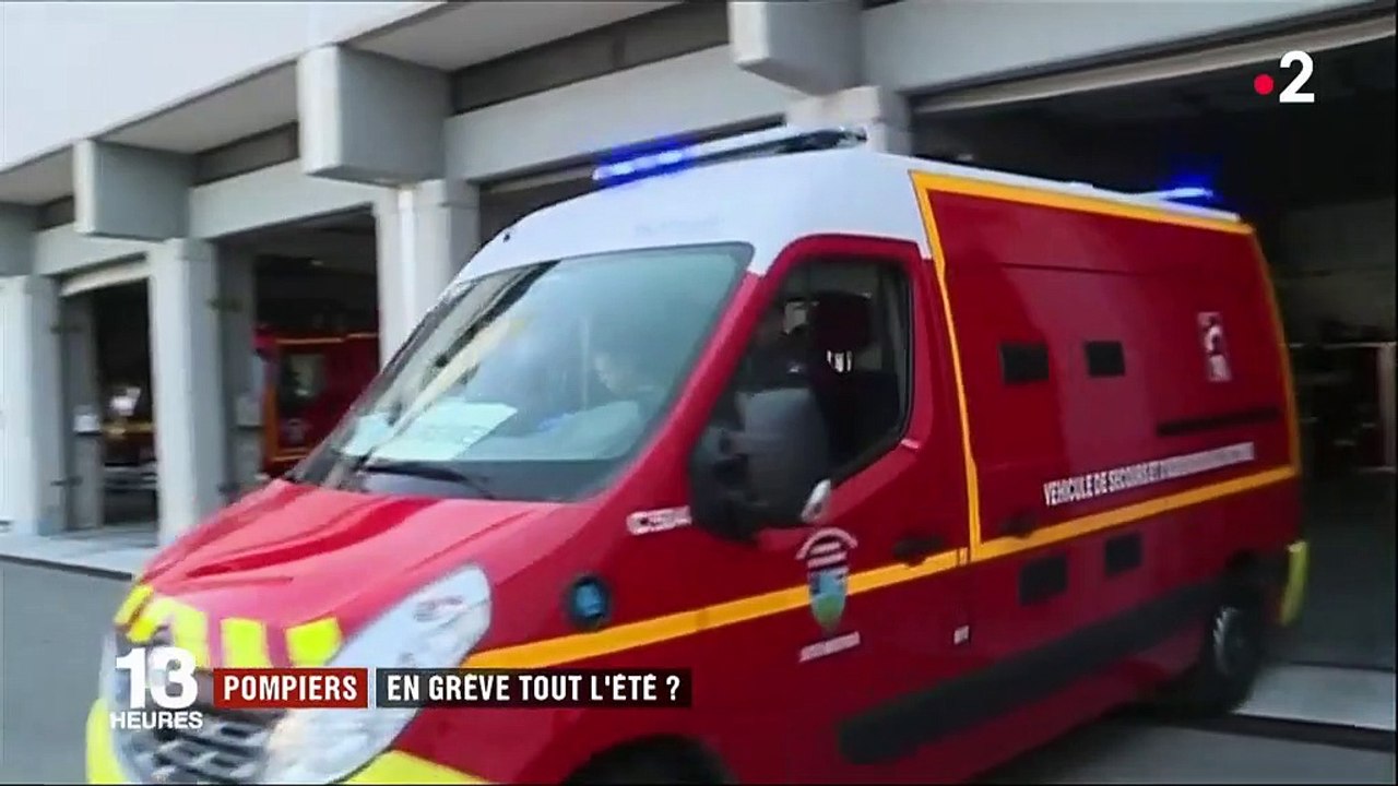 Les pompiers se mettent en grève jusqu'à la fin de l'été