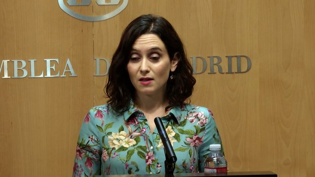 Ayuso buscará el entendimiento entre C's y Vox: La izquierda no puede gobernar Madrid