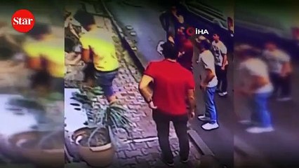 İstanbul’da yürekleri ağza getiren anlar!; Havada yakaladı