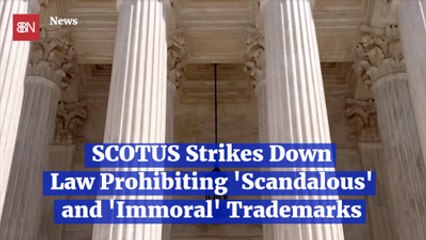 Supreme Court Stands Up For The First Amendment In Trademark Case