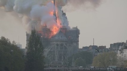 La Justicia descarta que el fuego de Notre Dame tuviera origen criminal