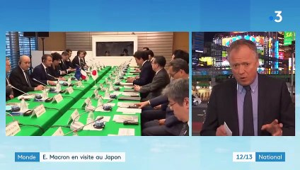 Japon : première rencontre au sommet entre Emmanuel Macron et Shinzo Abe
