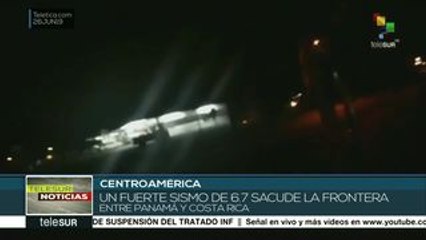 Sismo de magnitud 6.7 sacude frontera entre Panamá y Costa Rica