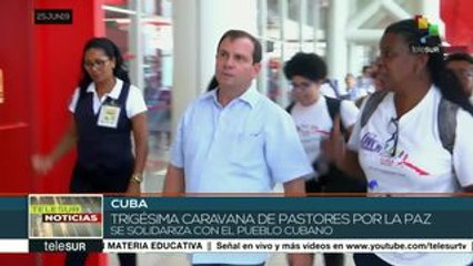 XXX Caravana de Pastores por la Paz se solidariza con el pueblo cubano