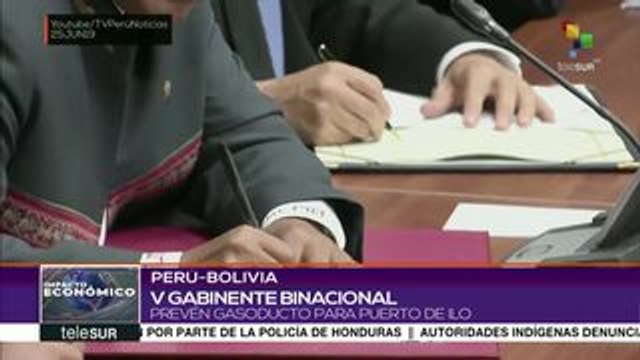 Perú y Bolivia firman nuevos acuerdos de cooperación