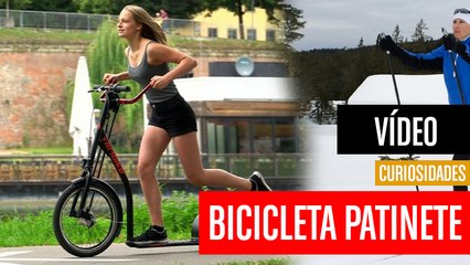 [CH] SUP Varibike, la bici patinete con los pedales en el manillar