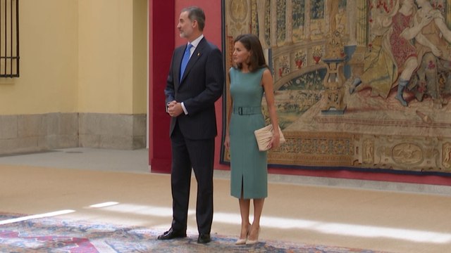 La Reina Letizia y su elegante look para afrontar la ola de calor