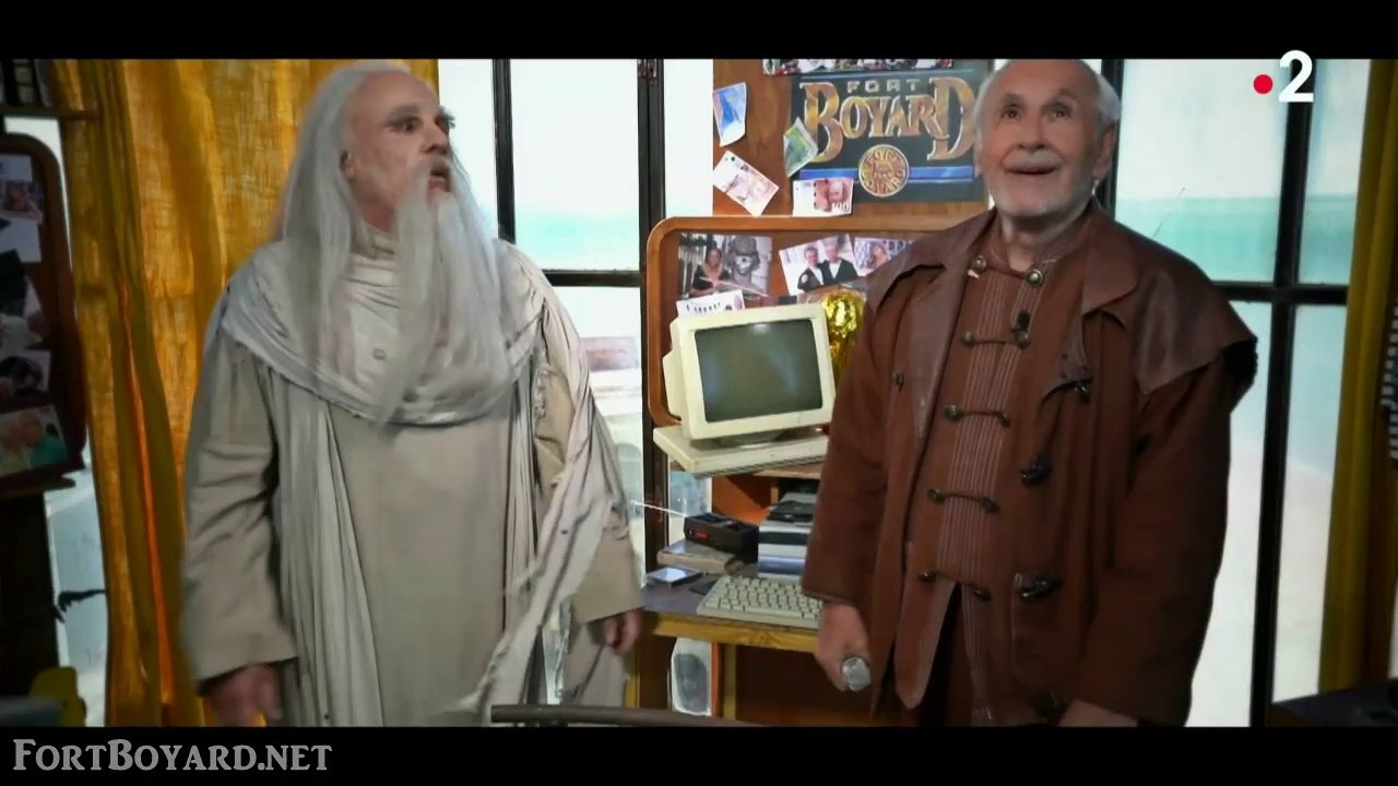 Fort Boyard 2019 : introduction du "Voyage dans le temps" avec Patrice Laffont