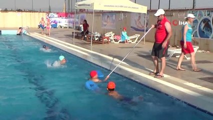 Kahramanmaraş'ta sıcaklar bunalttı