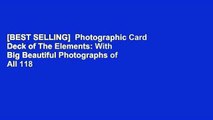 [BEST SELLING]  Photographic Card Deck of The Elements: With Big Beautiful Photographs of All 118