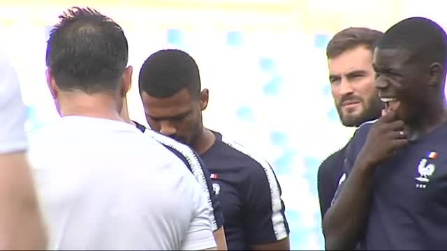 La selección francesa sub - 21 se prepara para enfrentarse a la selección española