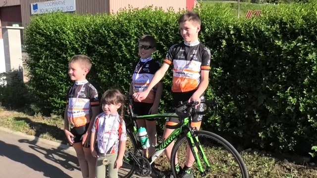 Route de saône et loire catégorie Moustiques et Poussins - Lugny le 16/06/2019