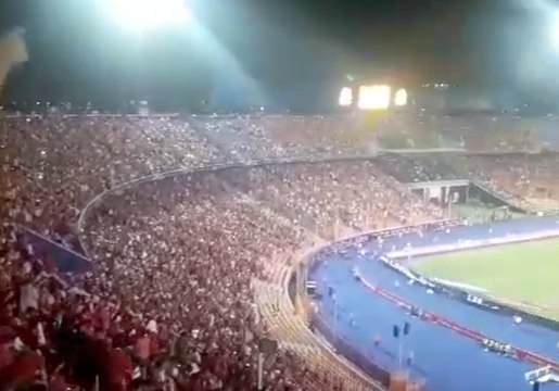 قبل لقاء الكونغو بساعات.. جماهير مصر تملأ مدرجات استاد القاهرة