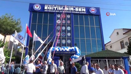 Karaman’da Eğitim Bir-Sen Şubesinin yeni hizmet binası dualarla açıldı