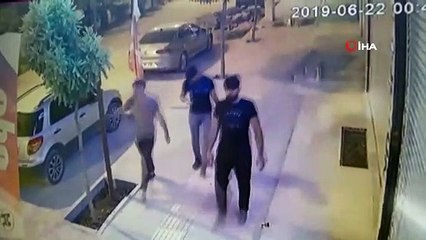 Bu kadarı da pes dedirtti... Kaldırımdaki ağacı böyle kırdı